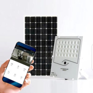 Solar Flood Light with CCTV Camera 300W & Solar Panel